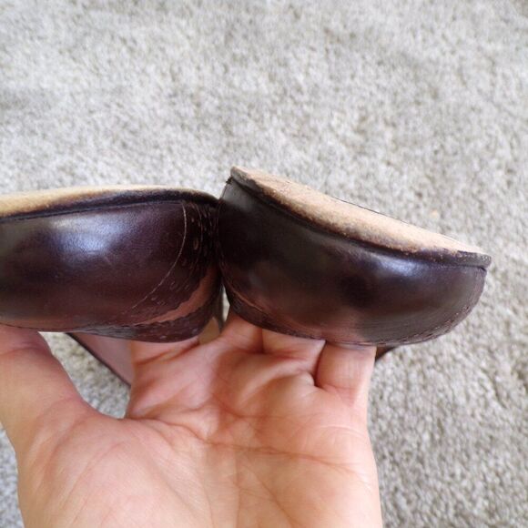 Anyi Lu Italian retro leather heels 38.5 - Picture 10 of 10